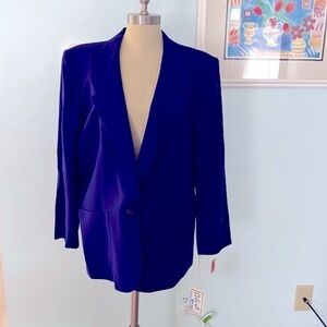 Celeste Sport 100% Pure Wool Vintage Blazer NWT size 16